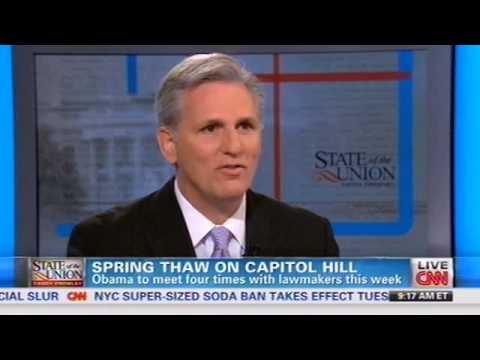 ICYMI: House Majority Whip Kevin McCarthy on CNN's 'State of the Union with Candy Crowley'