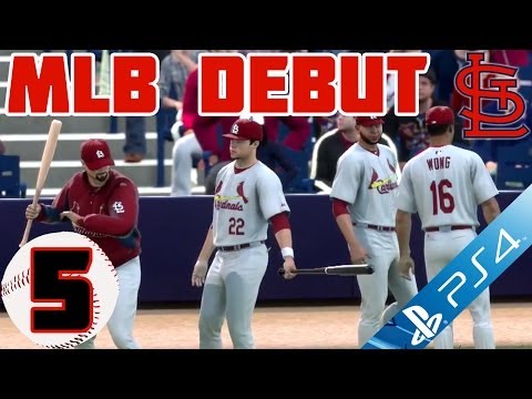 MLB 14 The Show PS4 RTTS 1B - FIRST MLB GAME LIVE COMMENTARY