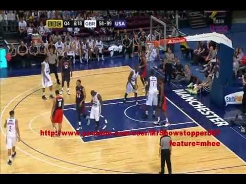 Great Britain vs USA Men's Basketball July 19 2012 Full HD Full Game