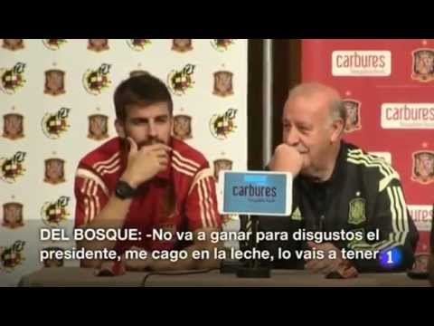 Fabregas deal is 'done for €33million': Pique whispers to Del Bosque on Spanish TV