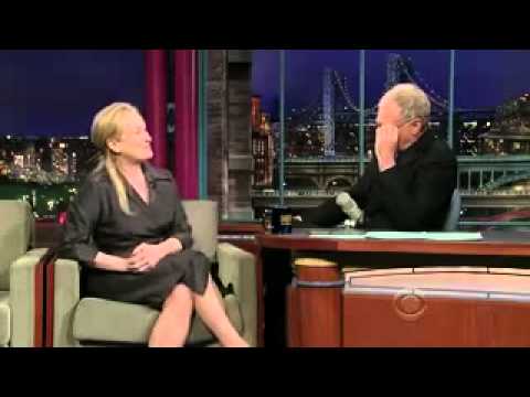 David Letterman, HQ, Meryl Streep 1/2, 12/12/08