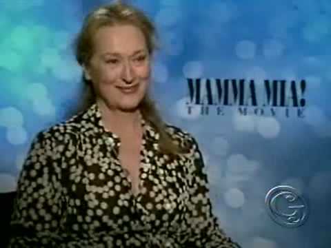 Meryl Streep -  Interview for Mamma Mia - funny