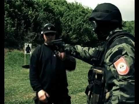 KMG Serbia Training with weapons