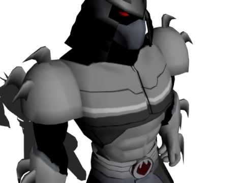 Shredder 2.0 armor 3d model - TMNT 2003 cartoon