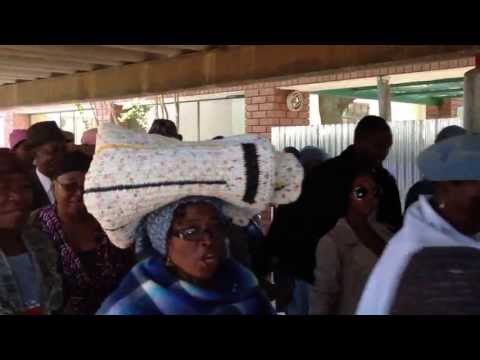 Botswana Traditional Wedding Procession