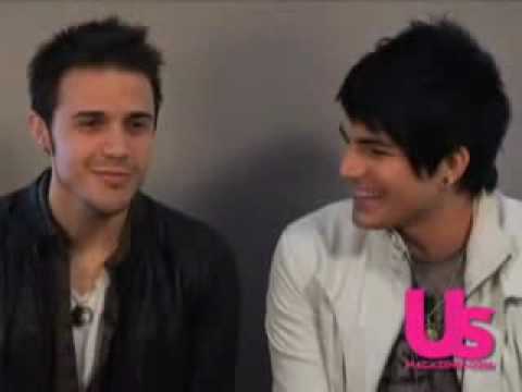 Adam Lambert and Kris Allen chat with US magazine [ HD ]