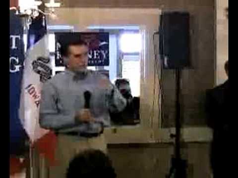 Mitt Romney: Town Hall 12/14/07