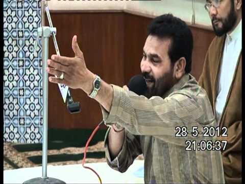 28-May-2012 Musayab Ali Rizvi reciting in Jashan Hzrt Abbas at Mehfile Murtaza Part 5 of 9