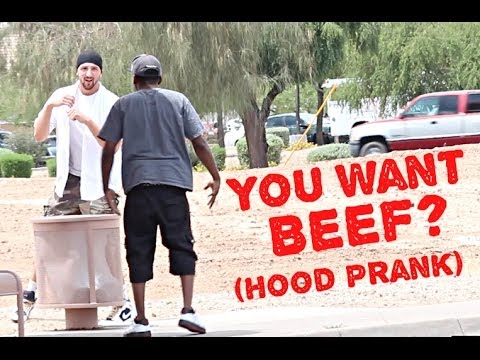 You Want Beef? (HOOD PRANK)