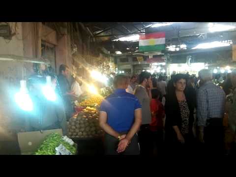 Grand Bazaar in Sulaymaniyah, Iraq