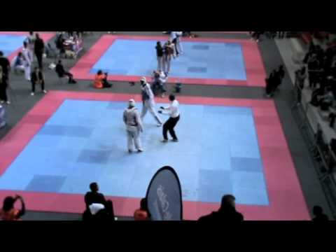 Taekwondo- France 2012 - Gentil Vs El yazidi