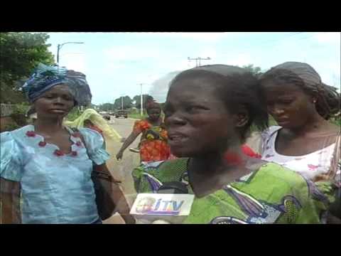 Casual workers at Central Hospital, Benin protest alleged non-payment of 3-months salaries