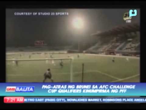 Sports Balita: Pag atras ng Brunei sa AFC Cup / Rematch kay Bradley, kinokonsidera ng Team Pacquiao