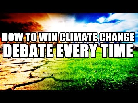 How to Win Climate Change Debate Every Time