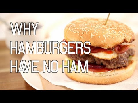 Why Hamburgers Have No Ham