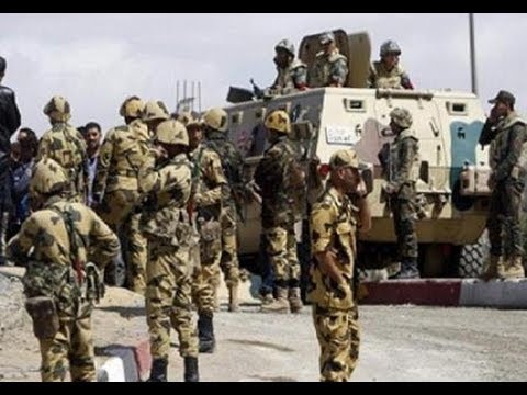 WAR IN EGYPT; Army & Air Force Launch LARGE SCALE Counter TERRORIST OPERATIONS in Sinai