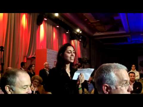 Occupy Israel   mic check   Israel Business Conference   ועידת ישראל לעסקים