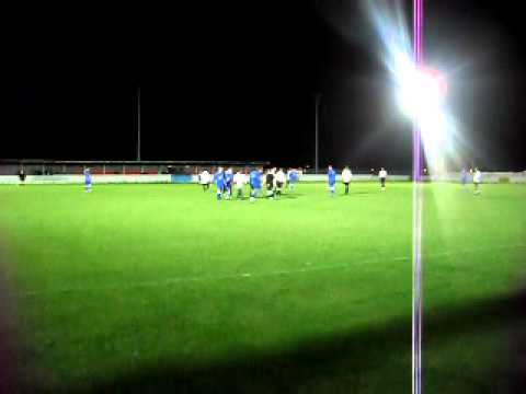 Mauritius Sports 5 Barking 2, Essex Senior League Cup Group B, 24 8 2010, a minor scuffle