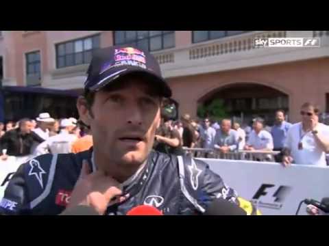 Formula One: Webber takes pole (2012 Monaco Grand Prix) (Sky Sports F1)