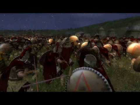 THE BATTLE of PLATAEA 3D ANIM (part 2 ) in M2TW 3d Format [The greek army invade the persian camp]