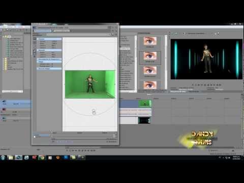 tutorial Efecto chroma key professional sony vegas 11