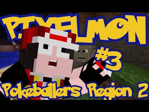 Minecraft Pixelmon: Pokeballers Server Region 2 - Episode 3 - GEODUUUDE!