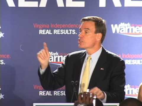 Mark Warner's Acceptance Speech