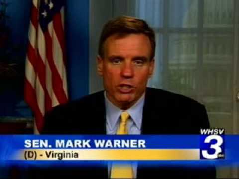 One on One Interview: Oil Spill Effects on Virginia - Sen. Mark Warner (6/15/2010)