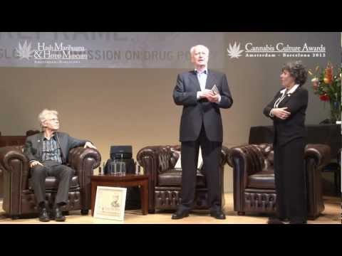 Thorvald Stoltenberg acceptance speech | Cannabis Culture Awards Amsterdam 2012