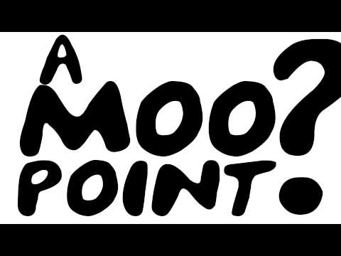 Friends - Moo Point ( Kinetic Typography)