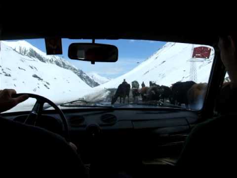 Georgian military highway Tbilisi - Stepantsminda (Kazbegi)