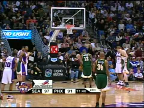 Seattle Supersonics @ Phoenix Suns (1-22-2006)