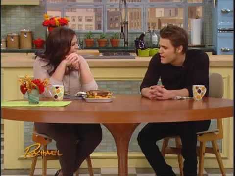 Paul Wesley on Rachael Ray Show [24.04.12]