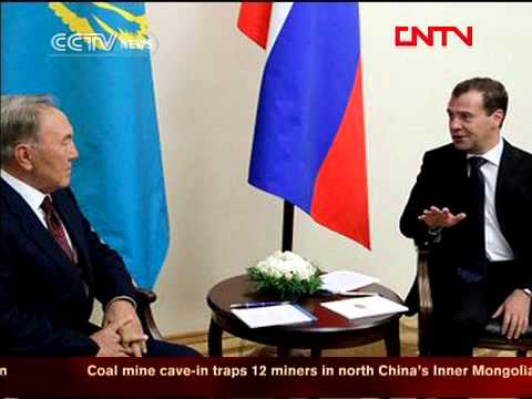 Russia, Belarus, Kazakhstan leaders meet on further economic integration - CCTV 111118