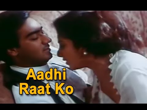 Aadhi Raat Ko - Sexy Bollywood Song - Jung - Rambha, Ajay Devgan