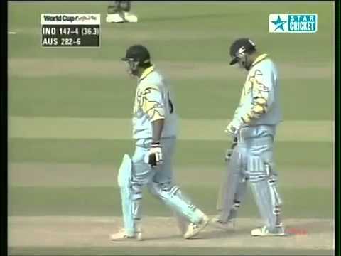 Ajay JADEJA'S 100_ & Robin SINGH'S 75 Vs Australia at Oval 1999 WC