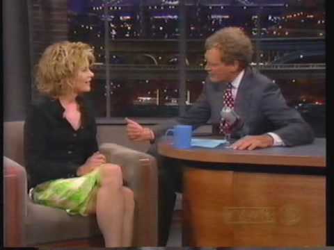 Meg Ryan on Letterman 1996 part 1