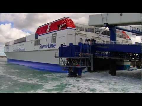 H.S.S. Explorer Docking at Dun Laoghaire Harbour