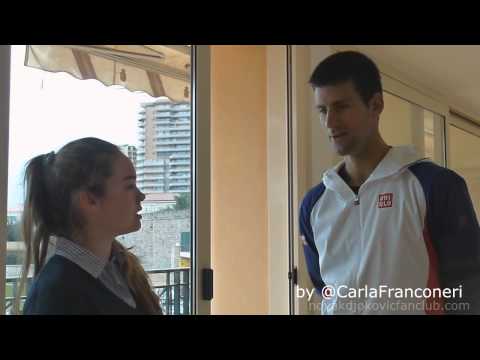 Novak Djokovic complete interview with Carla