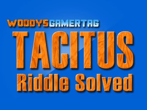 Black Ops 2 - Black Ops 2: Tacitus Riddle Solved