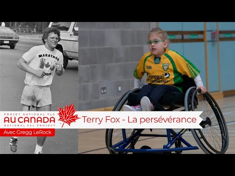 Terry Fox La Persévérance par Gregg LeRock