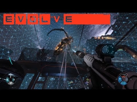 Evolve Gameplay - Taking Down the Kraken as Lazarus