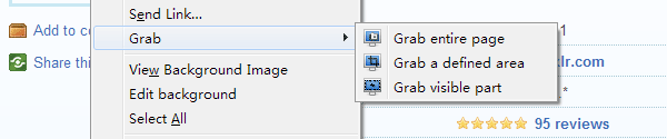 抓图工具, 截取网页, Firefox 插件, Chrome 插件