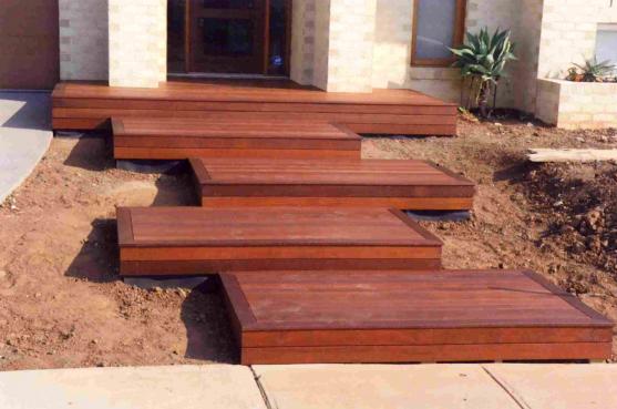 Decking Ideas by Features In Timber