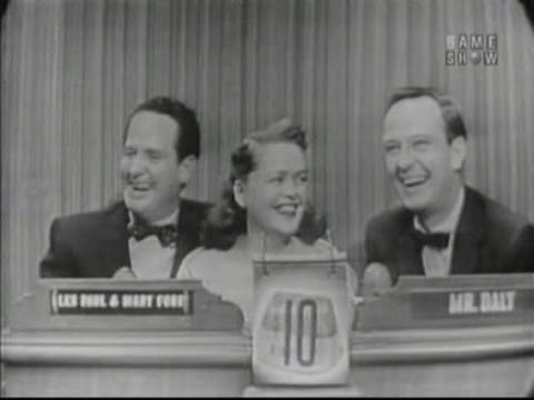 What's My Line? - Les Paul & Mary Ford (Jun 13, 1954)