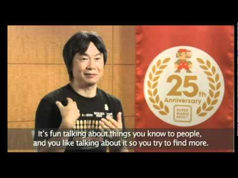 [NC US] Super Mario Bros. 25th Anniversary - Interview with Shigeru Miyamoto #1