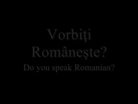 Romanian Language Lesson One (revised)