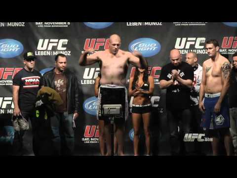 UFC 138 Weigh In