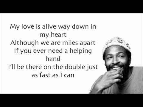 Marvin Gaye - Ain't No Mountain High Enough (Lyrics) + Song Download