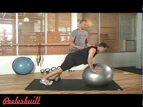 Brian Peeler's Quick Fitness Tips: #07 - Pushup on Swiss Ball